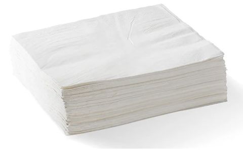 L-LN1/4-2PW 2ply 1/4 Fold White Lunch Napkin 2000/carton