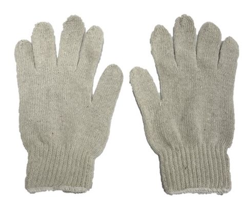 Poly Cotton Knit Glove Large