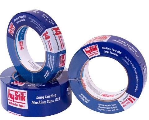 835 Hystik Blue Masking Tape 24mm x 55m 48/carton