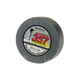 357 Nashua Gaffer Tape Black 48mm x 40m 24/carton