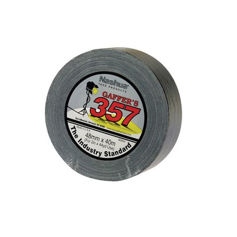 357 Nashua Gaffer Tape Black 48mm x 40m