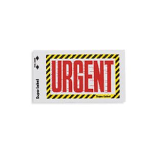Urgent Supa-Labels 75mm x 130mm  500/ box