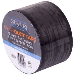 550/13 Black Duct Tape 48mm x 30m 60/carton