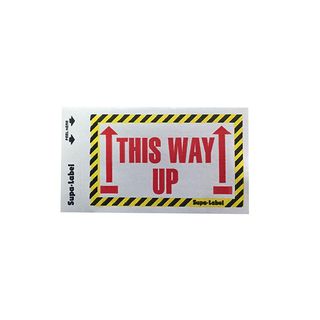 This Way Up Supa-Labels 75mm x 130mm 500/ box