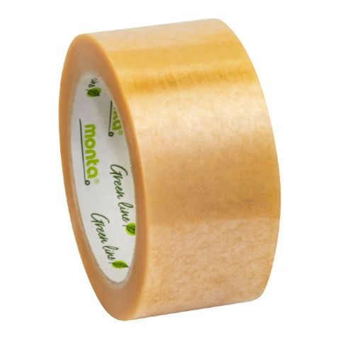 Monta 860NR Compostable Tape 50mm x 80m 36/carton