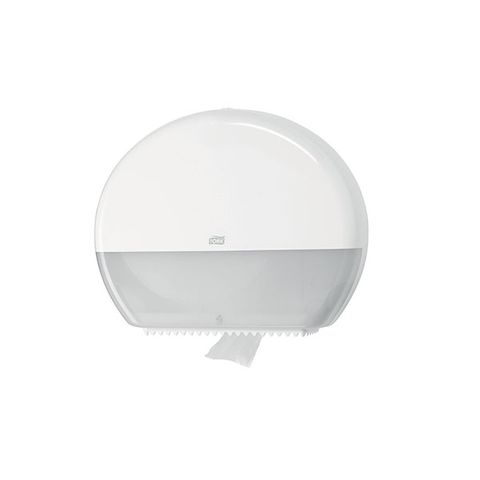554030 Toilet Paper Dispenser Plastic White Jumbo T1