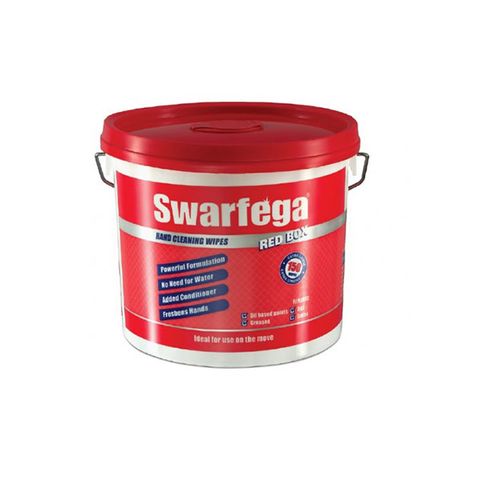 Swarfega Red Box Wipes 150/Tub 4 tubs/carton