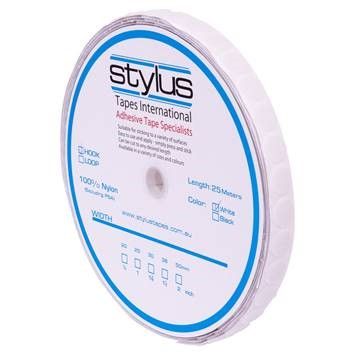 22mm White Adhesive Hook Dots 1025/roll