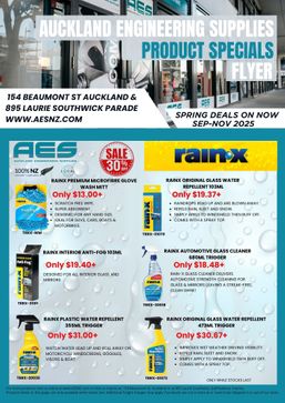 AES Spring Flyer 2025