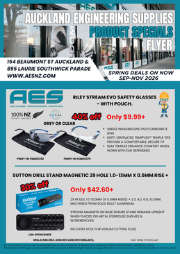 AES Spring Flyer 2026