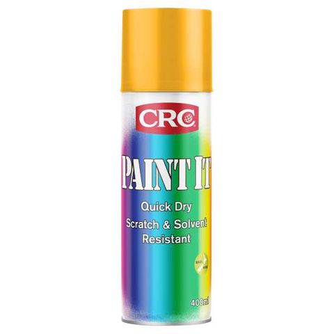 CRC PAINT IT 400ML  GLOSS GOLDEN YELLOW