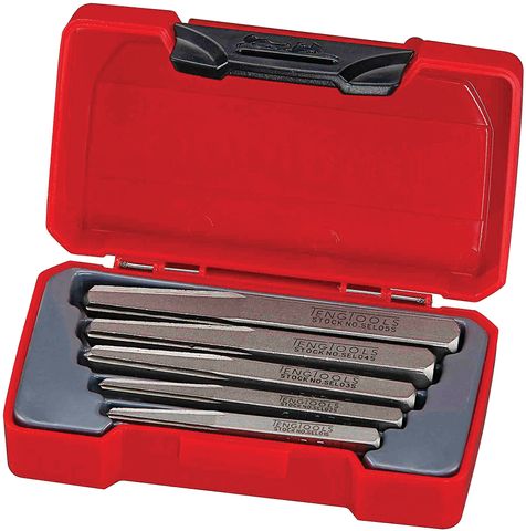 TENG 5PC SCREW EXTRACTOR SET - SQUARE SHANK*