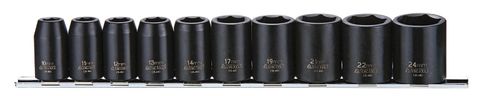 TENG 10PC 1/2DR IMP SOCKET SET 10-24MM