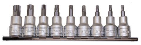 TENG 9PC TORX BIT SOCKET SET 3/8DR TPX 10-50