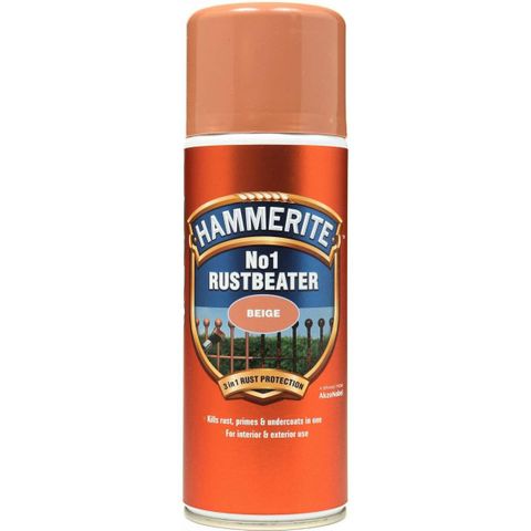 HAMMERITE AEROSOL 400ML RUSTBEATER #1