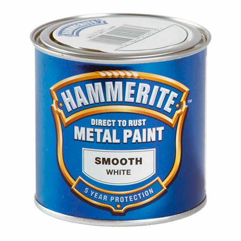 HAMMERITE PAINT SMOOTH 250ML WHITE