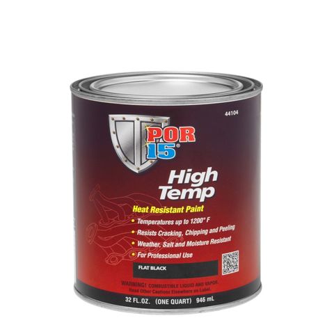 POR15  HIGH TEMP 1200F FLAT BLACK 946ML