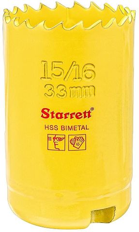 STARRETT FCH0156 HOLESAW 33MM