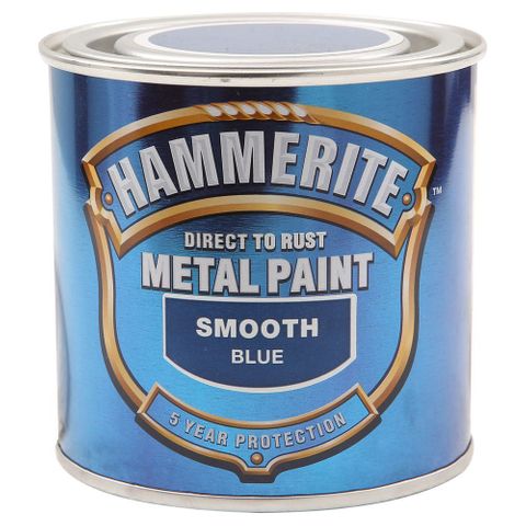 HAMMERITE PAINT SMOOTH 250ML LIGHT BLUE