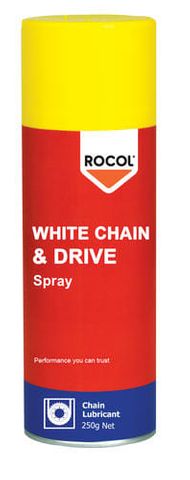 ROCOL WHITE CHAIN & DRIVE SPRAY 250G AEROSOL