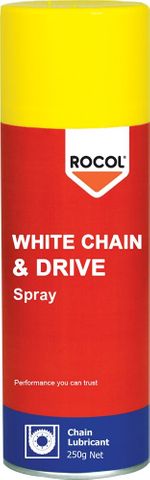 ROCOL WHITE CHAIN & DRIVE SPRAY 250GMS