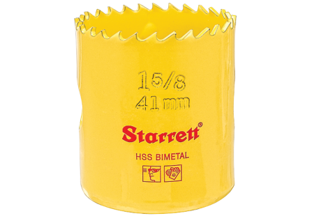 STARRETT FCH0158 HOLESAW 41MM