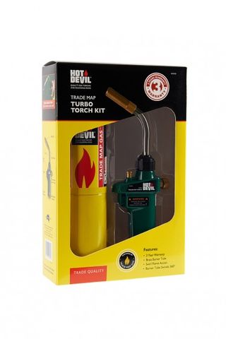 HOT DEVIL TRADE MAP TORCH KIT TURBO