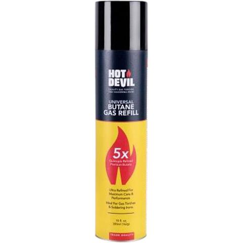 HOT DEVIL PURIFIED 5X BUTANE GAS 300ML