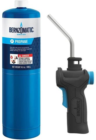 BERNZOMATIC TORCH HEAD + CYL  TS3500TK