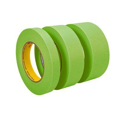 3M 233+ MASKING TAPE GREEN 18MM