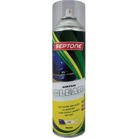 SEPTONE ACRYLIC LACQUER CLEAR 400G