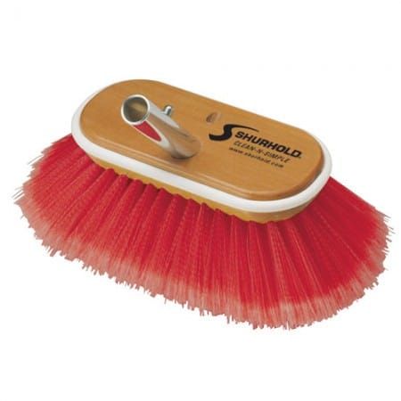 SHURHOLD DECK BRUSH 150MM SOFT [LIGHT YELLOW BRISTLES]