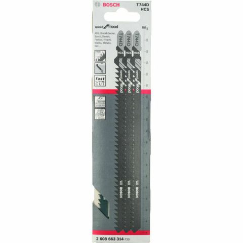 BOSCH JIGSAW BLADE 3/PK WOOD/FC