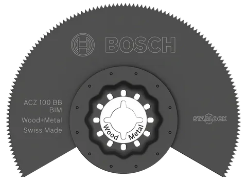 BOSCH BM SEG SAW BLADE 100MM DIA WOOD/MTL 2608669118