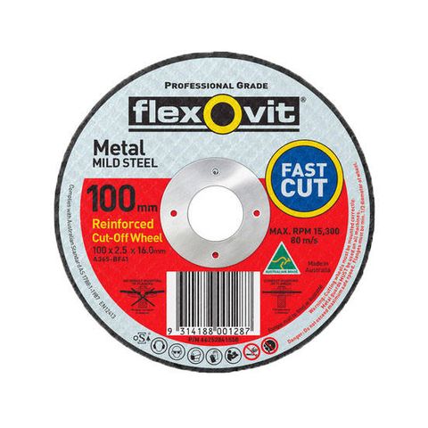 FLEXOVIT CUT-OFF 100 X 2.5  S/S