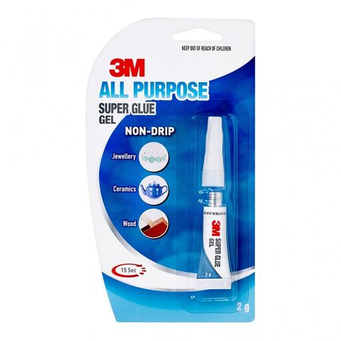 3M ALL PURPOSE SUPER GLUE  GEL 2G