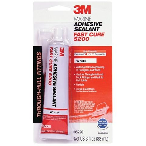 3M 5200FC WHITE MARINE SEALANT 88ML TUBE