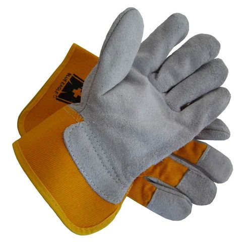 BLUE EAGLE HANDYMAN GLOVES - YELLOW