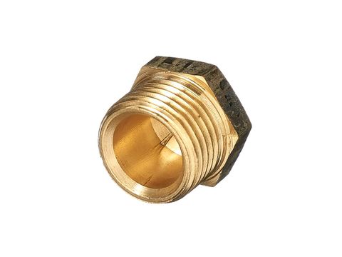 BRASS PLUG 1/4 BSP