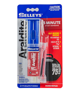 SELLEYS ARALDITE 24ML 5 MINUTE