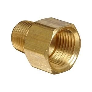 BRASS HEX ADAPTOR 3/4F X 1/2M