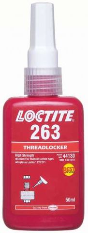 LOCTITE 50ML 263 SUPER STUD LOCK ( RED )