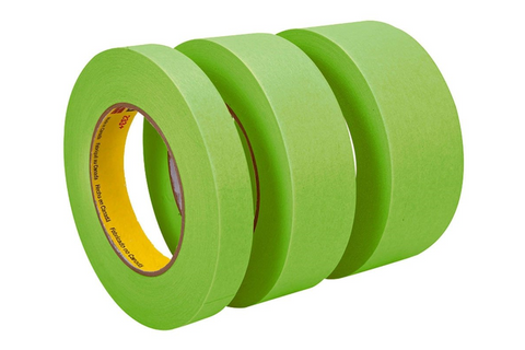 3M 233+ MASKING TAPE GREEN 6MM