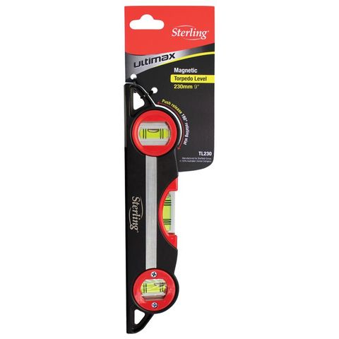 STERLING MAGNETIC TORPEDO LEVEL 230MM