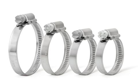 WORM DRIVE HOSE CLAMP W4 16-27MM
