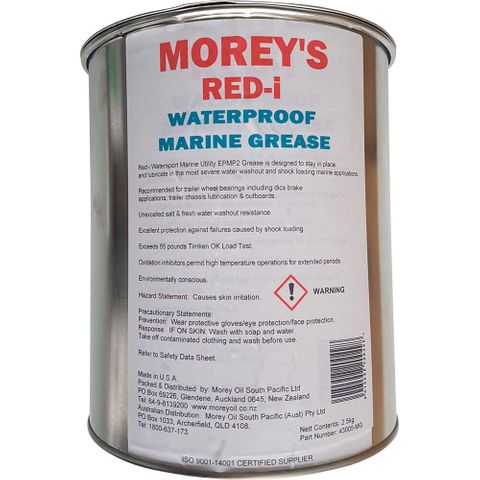 MOREYS RED-I EP2 MARINE GREASE 2.5KG  [TIN]