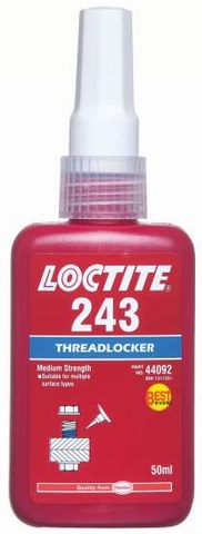 LOCTITE 50ML 243 SUPER NUT LOCK 44092