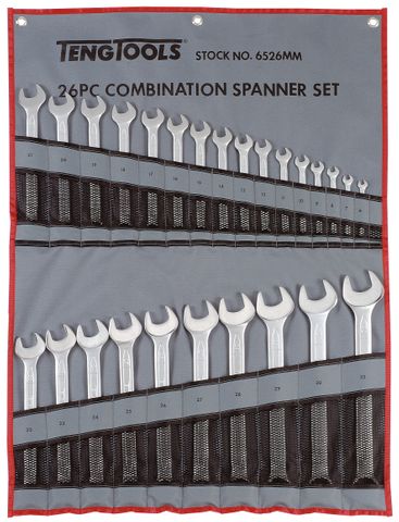 TENG 26PC ROE SPANNER SET 6-32MM