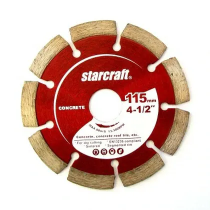 STARCRAFT SEGMENTED DIAMOND BLADE 105MM - CONCRETE CUTTING