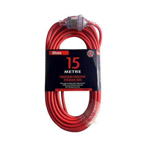 ALTONA XHD EXTENSION LEAD 15M  - RED